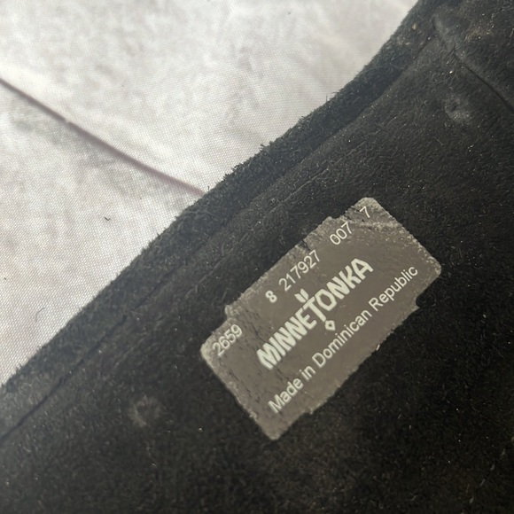 Minnetonka 3 layers girls boots size 8 - Picture 3 of 7